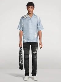 Bleach Bandana Bowling Shirt