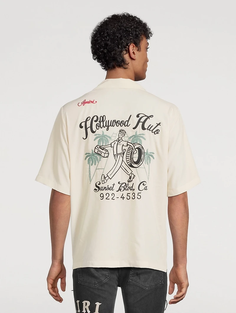 Hollywood Auto Bowling Shirt