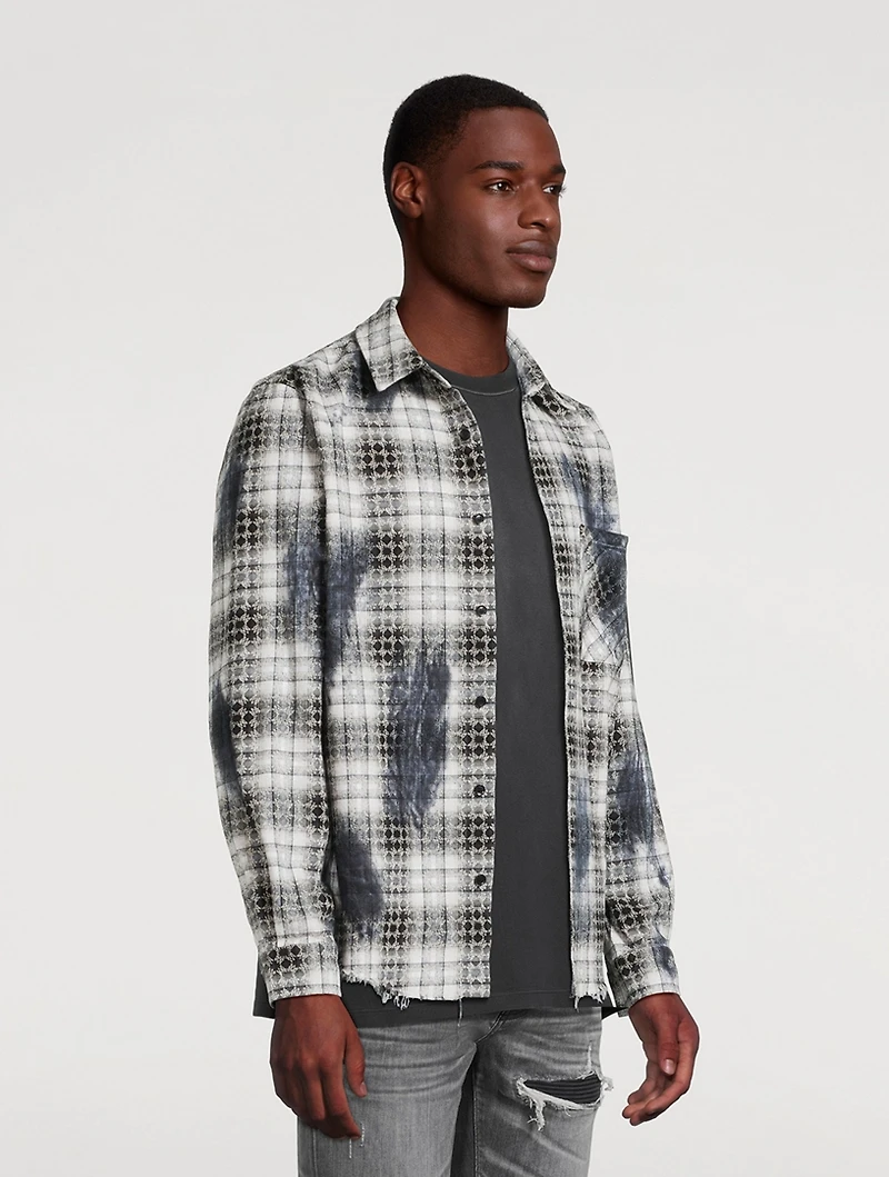 MA Quad Bleach Flannel