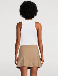 Crystal-Embellished Tank Top