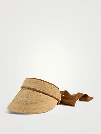 Raffia Visor