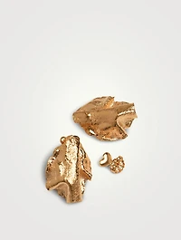 Coming Alive Of Sculpture Earrings