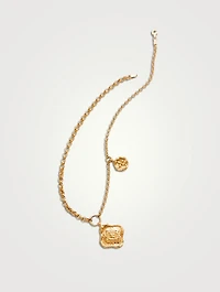 Colliding Compass Necklace