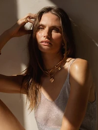 Colliding Compass Necklace