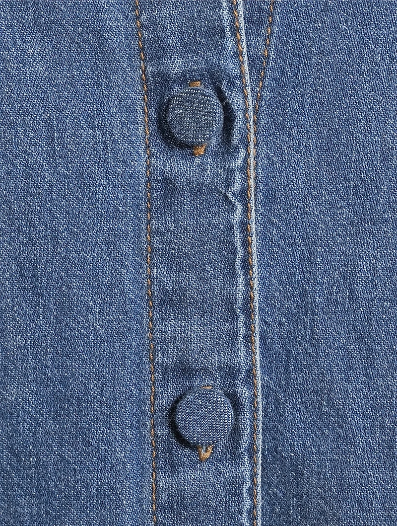 The Play Denim Shirt Dress