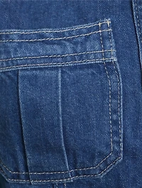 The Major Cropped Denim Shirt