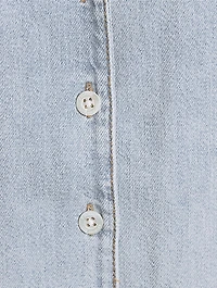 The Yacht Cropped Denim Shirt