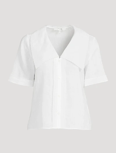 The Sailor Scallop Ramie Shirt