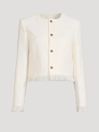 The Tweed Fringe Jacket