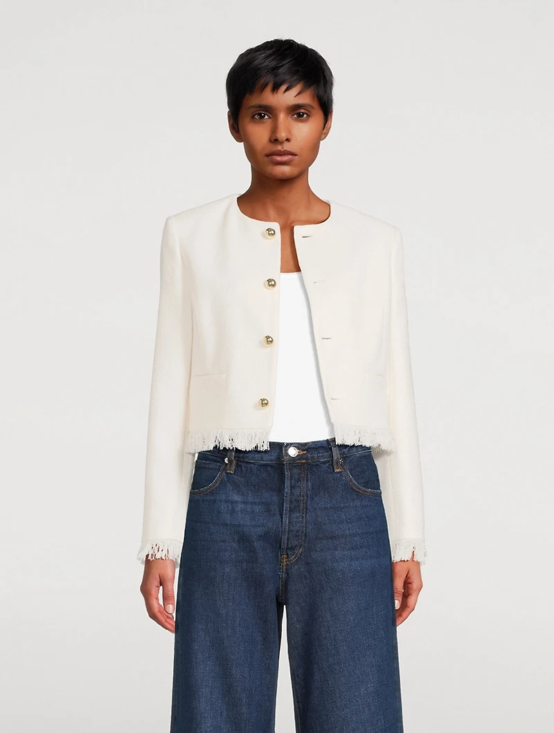 The Tweed Fringe Jacket