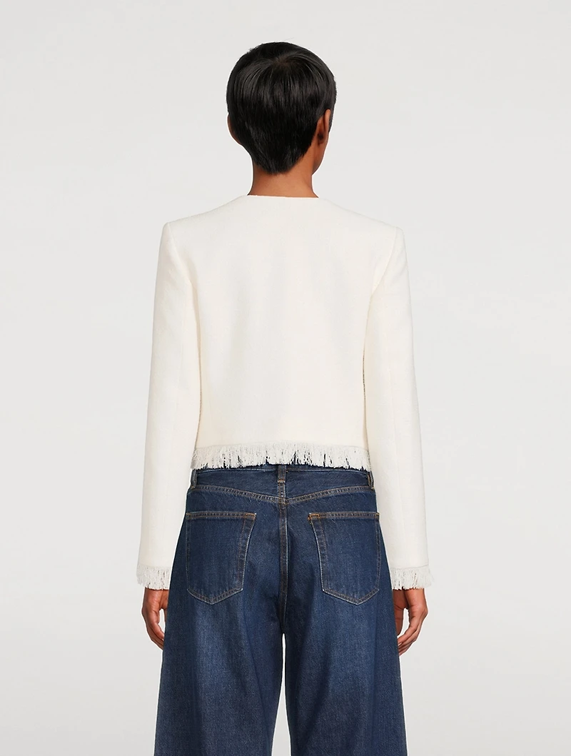 The Tweed Fringe Jacket
