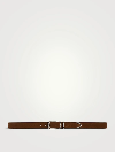 Suede Leather Belt