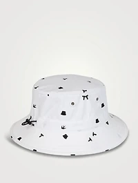 Golf Bucket Hat Icon Print