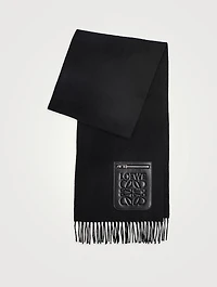 Wool And Cashmere Scarf With Pocket