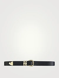 Double Ring Leather Belt