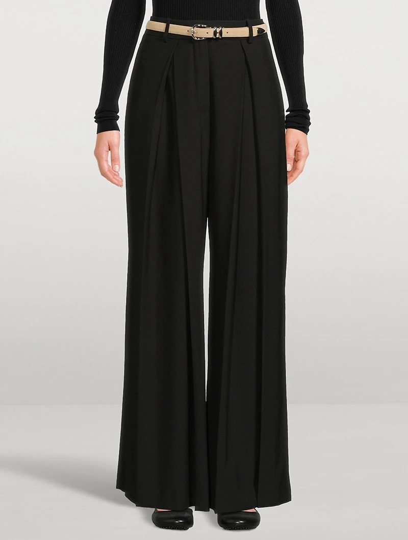 Double Ring Suede Belt