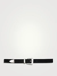 Cowboy Suede Belt