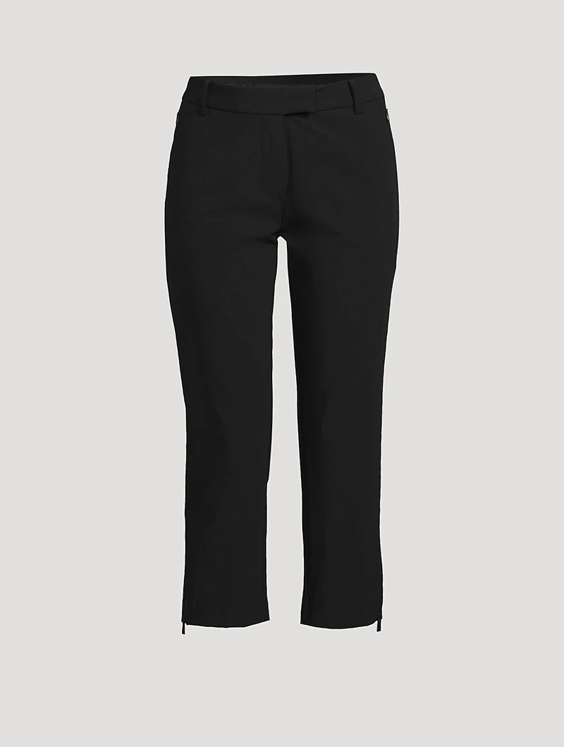 Tech Stretch Cropped Trousers