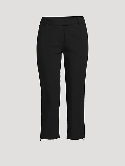 Tech Stretch Cropped Trousers
