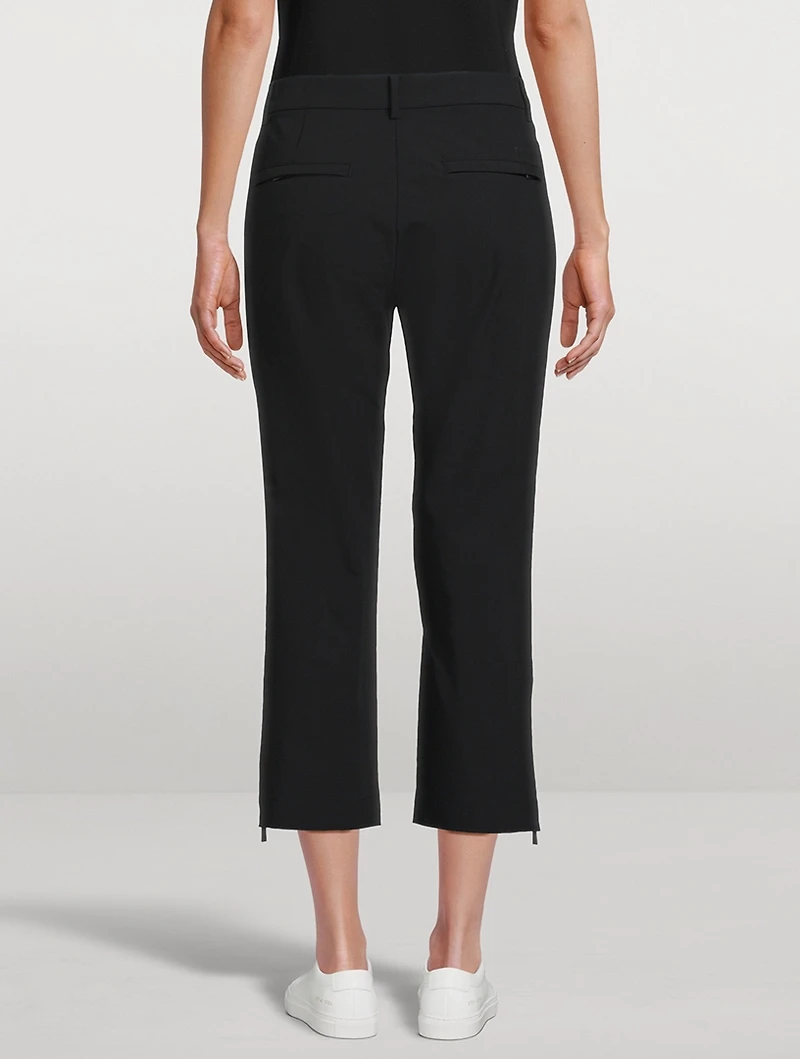 Tech Stretch Cropped Trousers