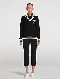 Tech Stretch Cropped Trousers