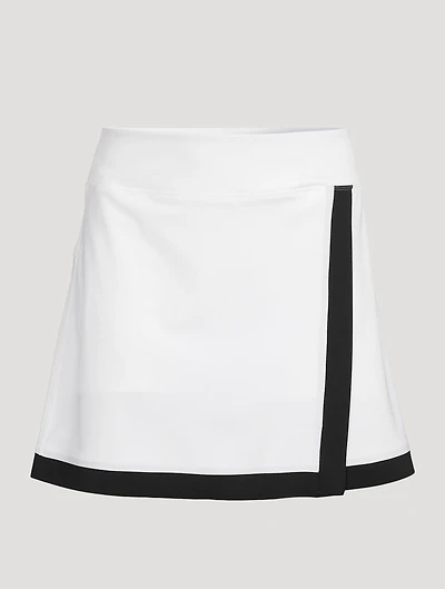 Contrast Sport Mini Skirt