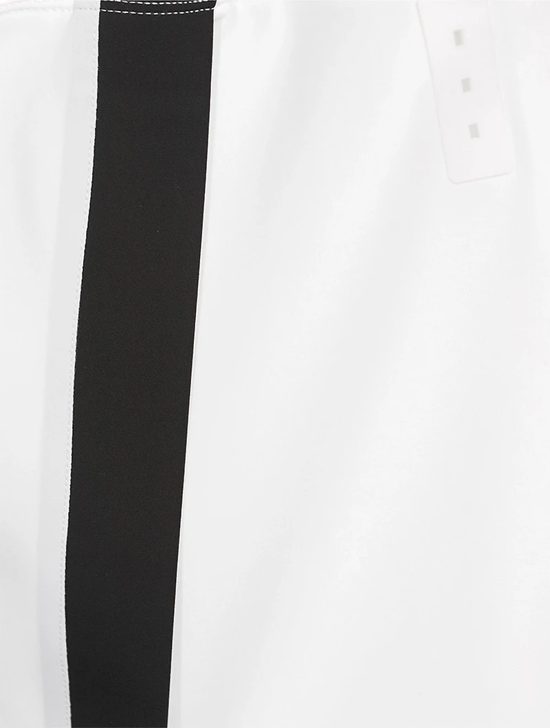 Contrast Sport Mini Skirt