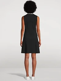 Quarter-Zip Polo Dress