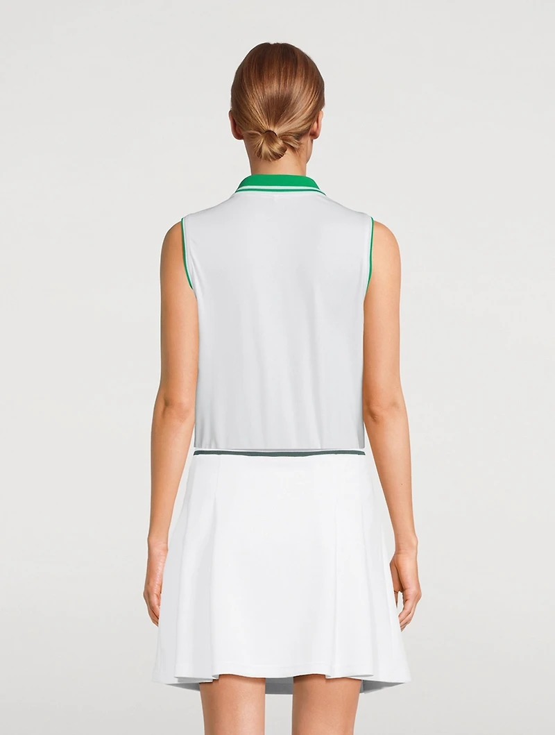 Tech Jersey Zip Polo Shirt