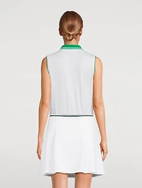 Tech Jersey Zip Polo Shirt
