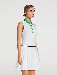 Tech Jersey Zip Polo Shirt