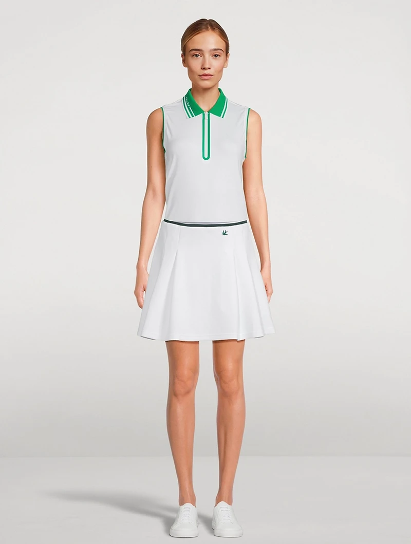 Tech Jersey Zip Polo Shirt