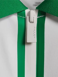 Tech Jersey Zip Polo Shirt
