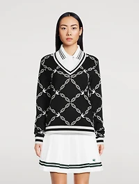 Birdie Link Jacquard Sweater