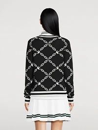 Birdie Link Jacquard Sweater