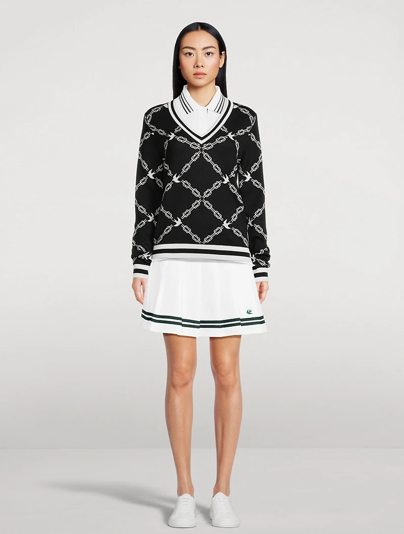 Birdie Link Jacquard Sweater