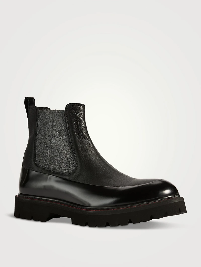 Leather Chelsea Boots