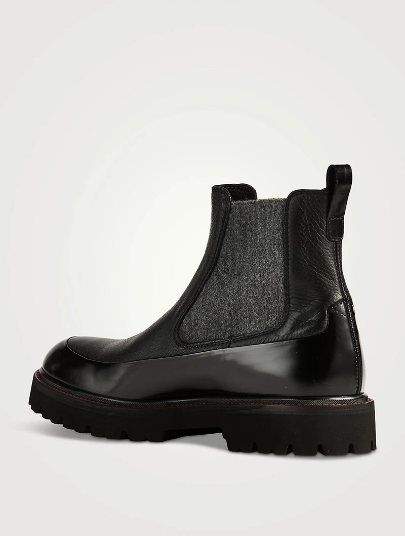 Leather Chelsea Boots