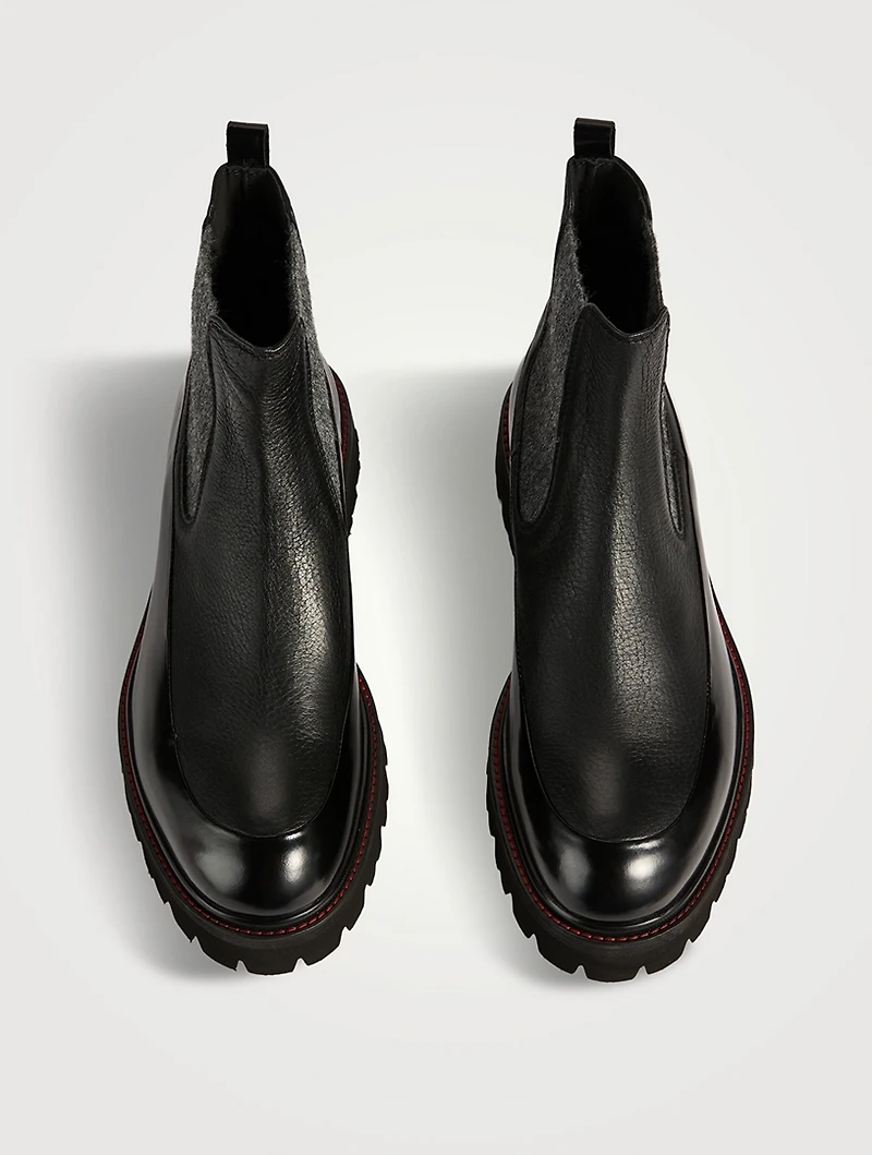 Leather Chelsea Boots