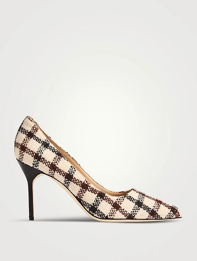 BB 90 Tartan Wool Pumps