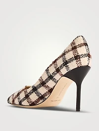 BB 90 Tartan Wool Pumps