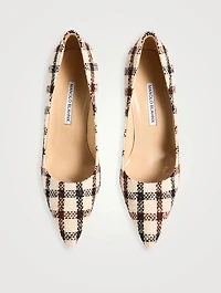 BB 90 Tartan Wool Pumps