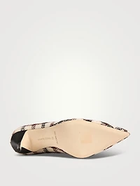 BB 90 Tartan Wool Pumps