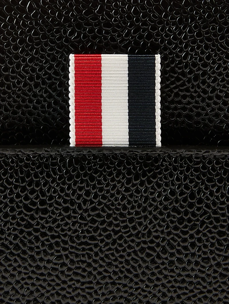 Leather Pouch With Wrist Strap