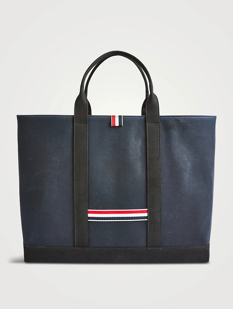 Oiled Cloth Medium Tool Tote Bag