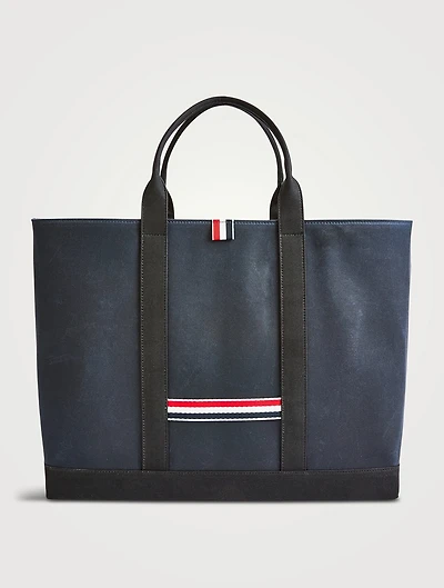 Oiled Cloth Medium Tool Tote Bag