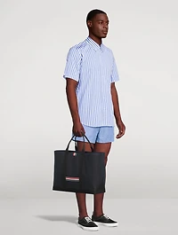 Oiled Cloth Medium Tool Tote Bag