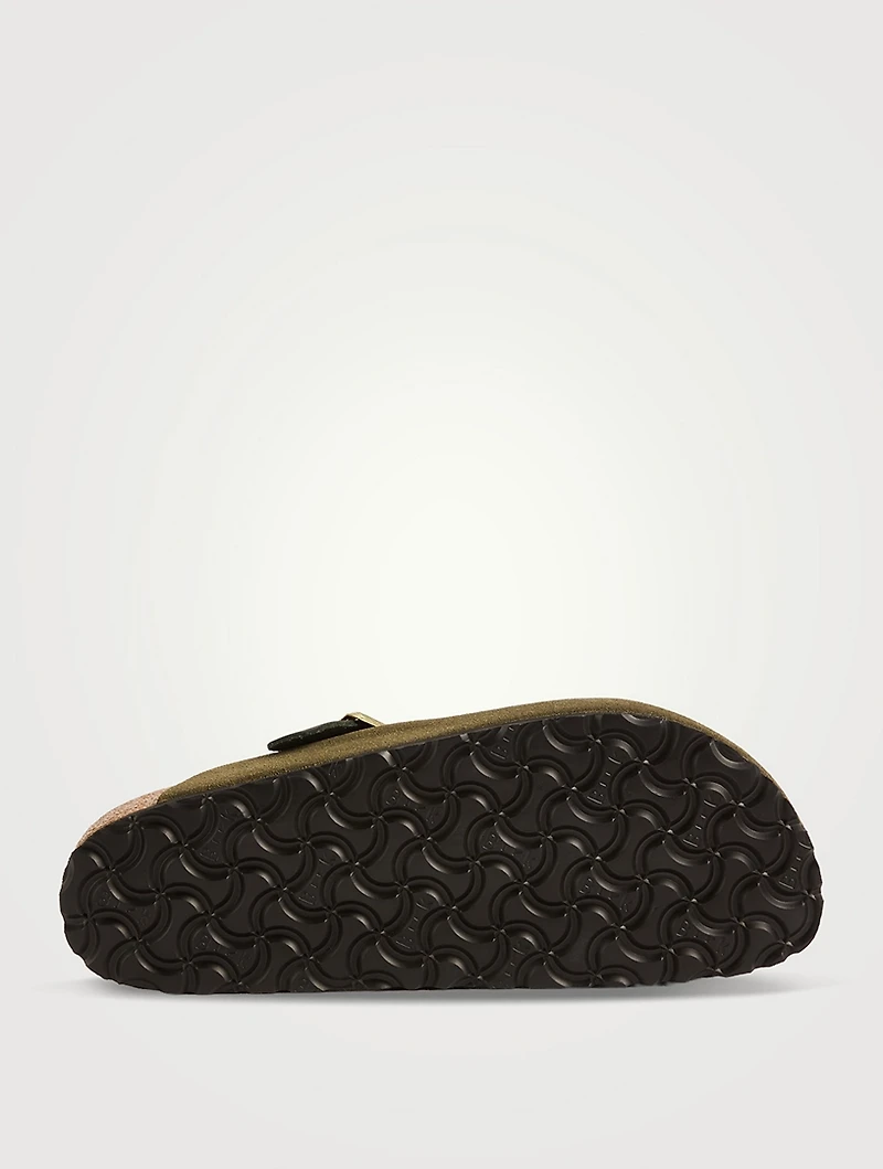 Boston Braided Suede Clogs