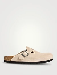Boston Suede Clogs