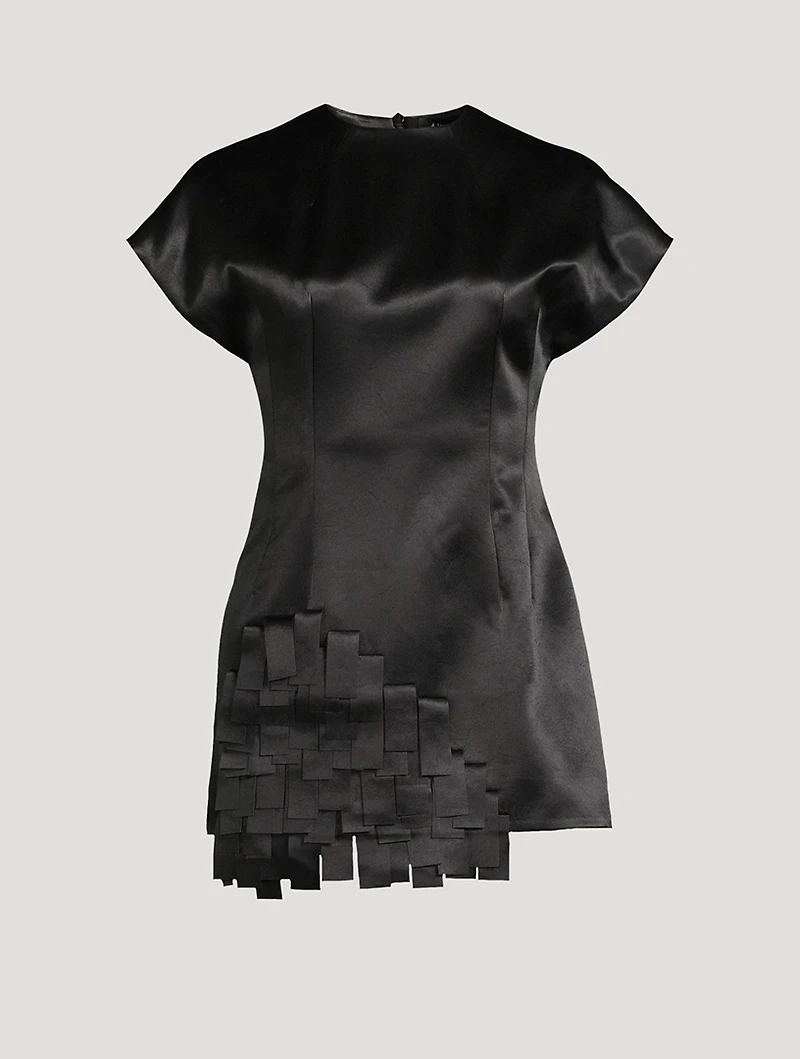 Multi Rectangle Satin Blouse